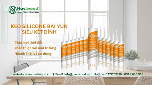 Keo Silicone Baiyun SS850 – Naviwood Phân Phối Chính Hãng