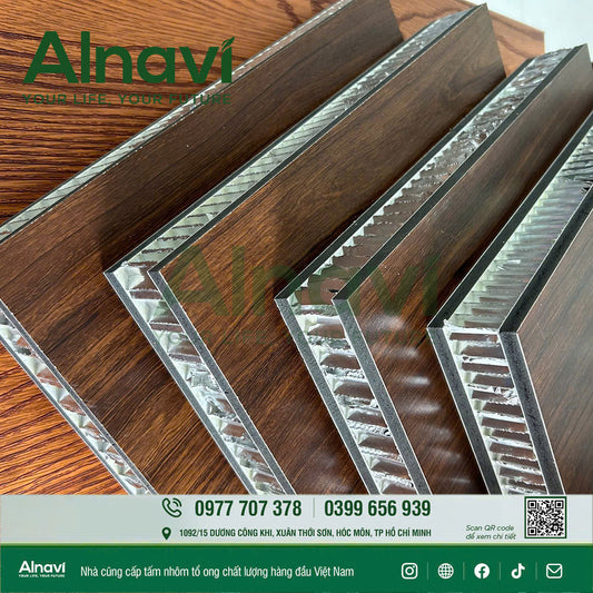 Tấm nhôm tổ ong Alnavi