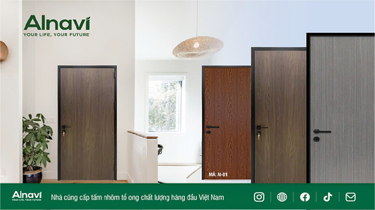 Nhôm tổ ong than tre Alnavi: Sự lựa chọn hoàn hảo cho Cửa nhôm tổ ong