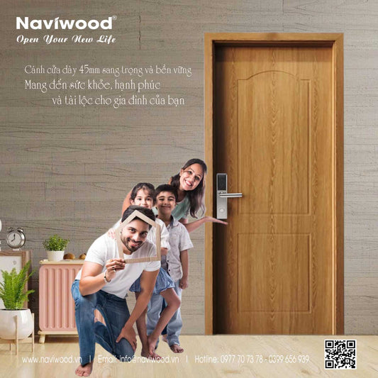 Naviwood cung cấp cửa gỗ nhựa composite cao cấp chính hãng tại Thủ Dầu Một