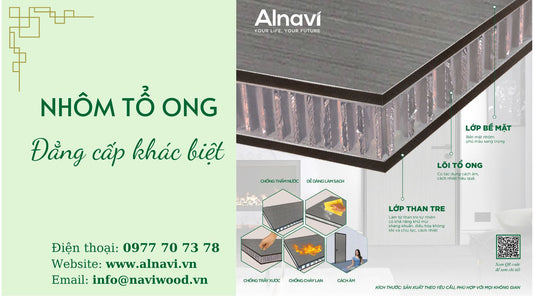So sánh Tấm Nhôm Tổ Ong Nội Thất Alnavi 18mm và Tấm Gỗ Công Nghiệp MDF 18mm